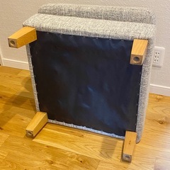 大塚家具　ソファ オットマン　イブ SD-294C」 布#FG220-17D ライトグレー色  大塚家具　　　の画像