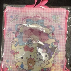 【新品未開封】Sanrio　ナップサックの画像