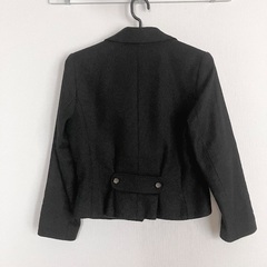 美品！　BANANA REPUBLIC ブラック テーラードジャケットの画像