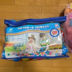 カラフルボール　組み立てハウスの画像