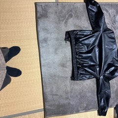 黒　革ジャンの画像