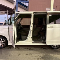 特別仕様車☆装備充実☆月々1万円〜分割払い可❗️ 車検2年付き！【名義変更代込み】大人気☆日産 ルークスハイウェイスター☆SDナビ付き☆走行中DVD見れます☆ETC付き☆電動スライドドア☆ドラレコ付き☆スマートキー☆フルオートエアコン☆純正アルミ！そのまま乗って帰れます❗️の画像