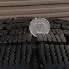 No.188スタッドレスタイヤ195/65/15   5H PCD100 アルミホイール付4本セットの画像