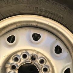 155/65R13夏タイヤ付きマルチホイールの画像