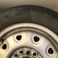155/65R13夏タイヤ付きマルチホイールの画像