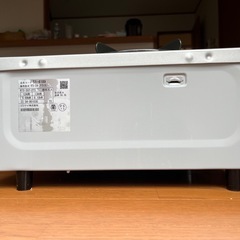 リンナイ　二口　ガスコンロ　都市ガス用の画像