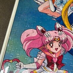 セーラームーン　ジグソーパズル　完成品の画像