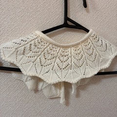 美品✨つけ襟　ホワイトの画像