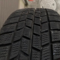 No.189スタッドレスタイヤ195/65/15  5H PCD100 アルミホイール付4本セットの画像