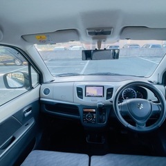 🚗✨ スズキ ワゴンR FXリミテッド ハイブリッド 4WD ✨🚗 ♻️ マイルドハイブリッド搭載・低燃費！ 🧾 車検2年付き・すぐ乗って帰れます！  💰 出品価格：28万円（値下げ相談OK） ※リサイクル料金・参考諸経費すべて込み の画像