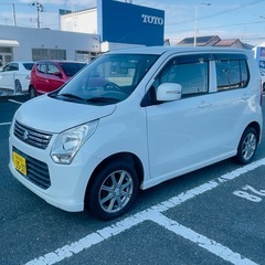 🚗✨ スズキ ワゴンR FXリミテッド ハイブリッド 4WD ✨🚗 ♻️ マイルドハイブリッド搭載・低燃費！ 🧾 車検2年付き・すぐ乗って帰れます！  💰 出品価格：28万円（値下げ相談OK） ※リサイクル料金・参考諸経費すべて込み の画像
