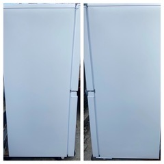 【23区近隣配送設置無料 】 H598 超極美品 Haier 2024年製 121L 冷蔵庫 ホワイト  の画像