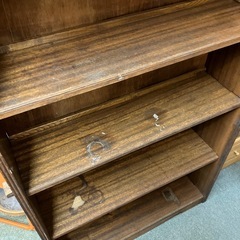 木製古い本棚【F01037】の画像