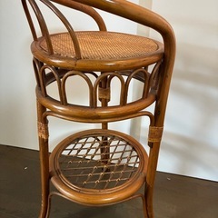 ラタン家具　昭和レトロの画像