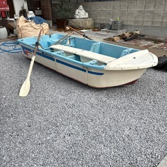 4分割ミニボート（オール、ブイ）付きセットの画像