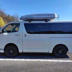 ルーフボックス　inno BR440 大容量 480L ジェットバッグ　スノーボード　スキー　キャンプの画像