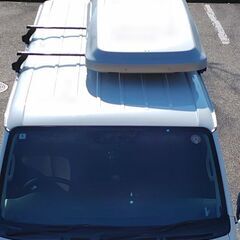 ルーフボックス　inno BR440 大容量 480L ジェットバッグ　スノーボード　スキー　キャンプの画像