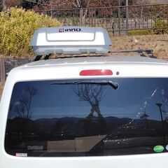 ルーフボックス　inno BR440 大容量 480L ジェットバッグ　スノーボード　スキー　キャンプの画像