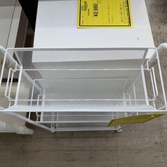 J3362　【リユースのサカイ柏店】　キッチンワゴン　ホワイト　キャスター付の画像