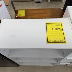 J3363　【リユースのサカイ柏店】　3段カラーBOX　ホワイトの画像