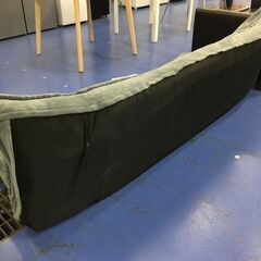 ★リユースのサカイ横浜南店★YM1722  ローソファー グレー W192×D75×H60 クリーニング済みの画像