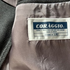 スーツセットアップ 背広上下 LL 上質ウール100%の画像