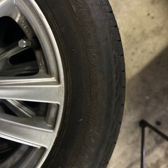 ブリヂストン　13インチ夏タイヤホイール4本セット　 の画像