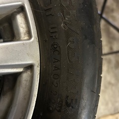 ブリヂストン　13インチ夏タイヤホイール4本セット　 の画像