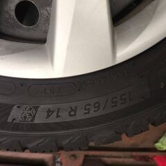 155/65r14 オールシーズンタイヤ4本セットの画像