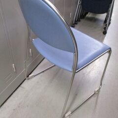 スタッキングチェア　ミーティングチェア　オフィスチェア　オカムラ【引き取り限定】の画像