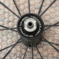 SHIMANO WH RS80A ディープホイール カーボン アルミ コンポジット カーボンホイール の画像