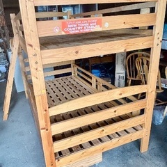 中古の二段ベットになります、の画像