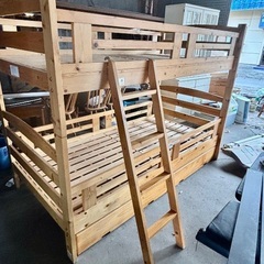 中古の二段ベットになります、の画像