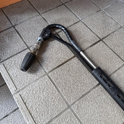 高圧洗浄機プッシュプルランス　トルネード付き