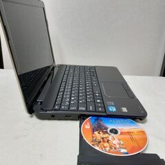 TOSHIBA　15インチ　core i5　8GB　SSD　カメラ　Wi-Fi　ブルーレイ　テンキー　Microsoft Office2021　Windows11②の画像