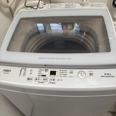 2022年製 AQUA 9kg 洗濯機 20.21.22日限定で3000円の画像