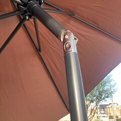 ガーデンパラソル、土台セット　美品の画像