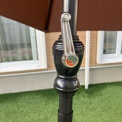 ガーデンパラソル、土台セット　美品の画像