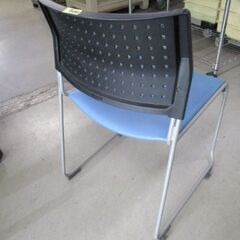 スタッキングチェア　ミーティングチェア　オフィスチェア　チトセ【引き取り限定】の画像