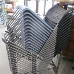 スタッキングチェア　ミーティングチェア　オフィスチェア　チトセ【引き取り限定】の画像