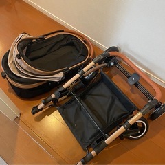 【SKISOPGO】折りたたみペットカート／ドッグバギー（耐荷重20kg）の画像