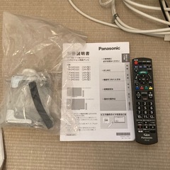 壁掛けテレビ　24型 2016年製　Panasonic　の画像