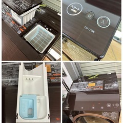 ★年末セール価格★ドラム式洗濯機　TOSHIBA 東芝　TW-117X6L 洗濯11kg 乾燥7kg 2018年　ブラウン　ultra fine bubbleの画像