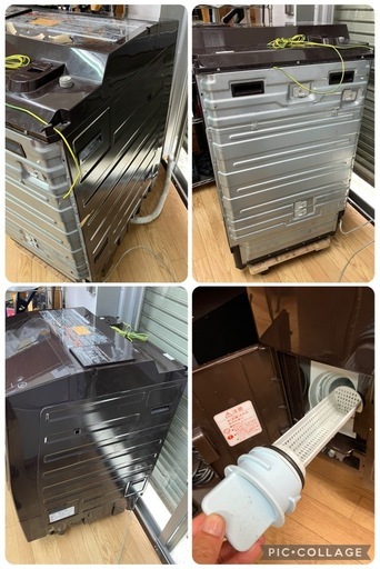 ★年末セール価格★ドラム式洗濯機　TOSHIBA 東芝　TW-117X6L 洗濯11kg 乾燥7kg 2018年　ブラウン　ultra