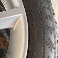 4本セット　インプレッサ　純正ホイール　ブリヂストン　ブリザック　VRX 205/55/16 100 5あな5穴の画像
