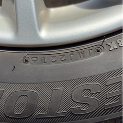 4本セット　インプレッサ　純正ホイール　ブリヂストン　ブリザック　VRX 205/55/16 100 5あな5穴の画像