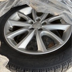 4本セット　インプレッサ　純正ホイール　ブリヂストン　ブリザック　VRX 205/55/16 100 5あな5穴の画像