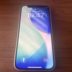 ✨本日限定価格　極美品 iphone12 mini 128GB ホワイト 箱付き✨の画像