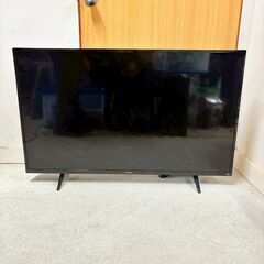 【❗️✨2023年製・Fire TV内蔵✨❗️】✨フナイ 43型 4Kテレビ FL-43UF360 リモコン・取説付 ✨簡易清掃済み・動作確認済‼️ 現状渡しの画像