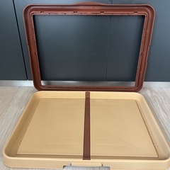 犬　トイレトレー　petio ワイドサイズの画像